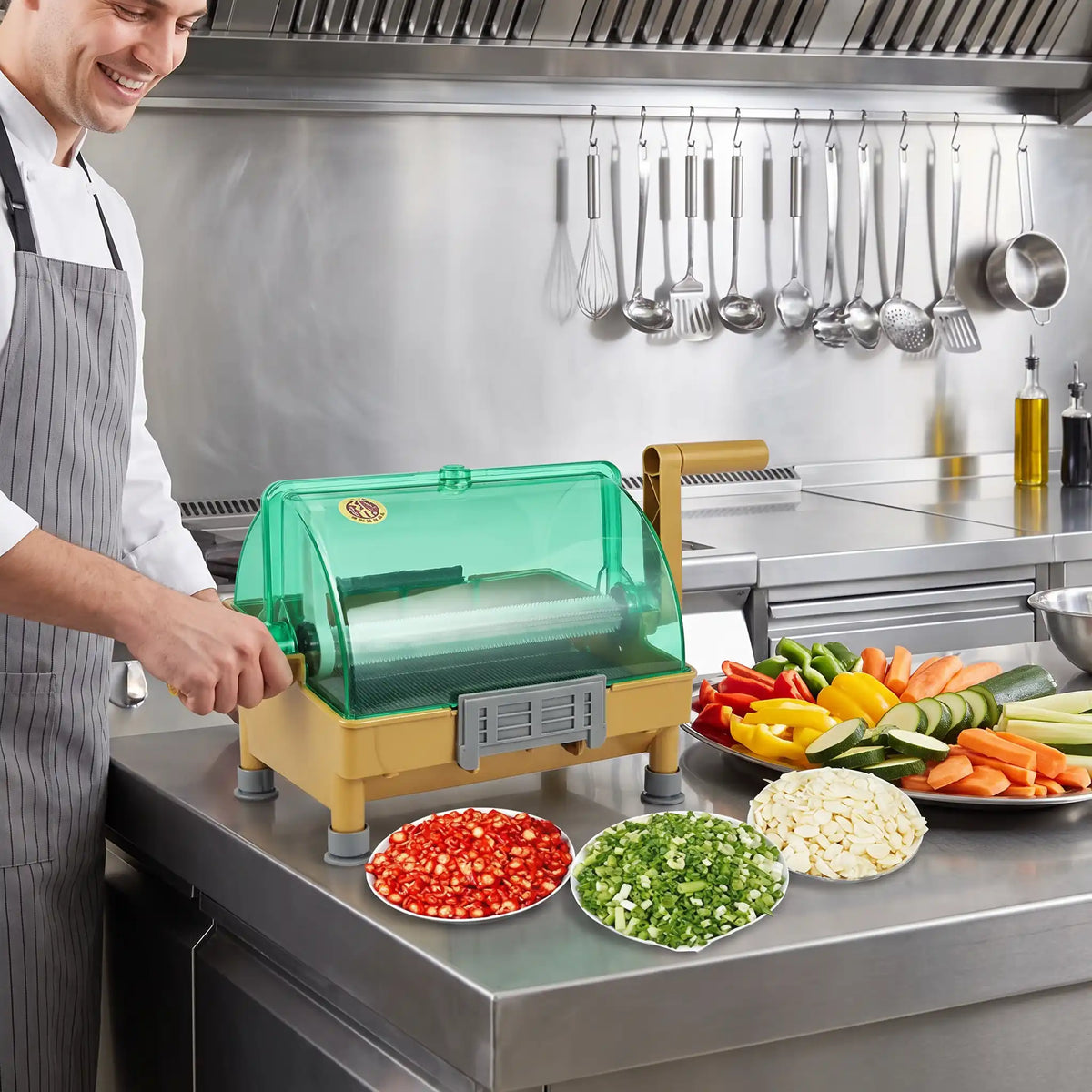 hachoir alimentaire manuel. image genérer pas IA