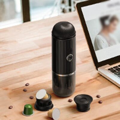 PortableCoffeeMachine™ - Noir - JOELLE ENFIN LIBRE.