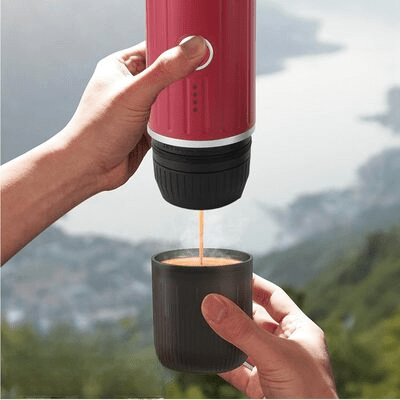 PortableCoffeeMachine™ - Rouge - JOELLE ENFIN LIBRE.