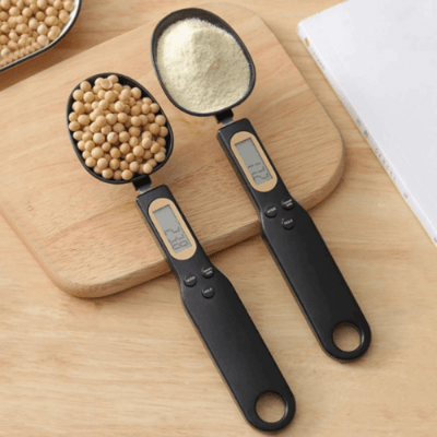 SmartSpoonScale™ - Noir - JOELLE ENFIN LIBRE.