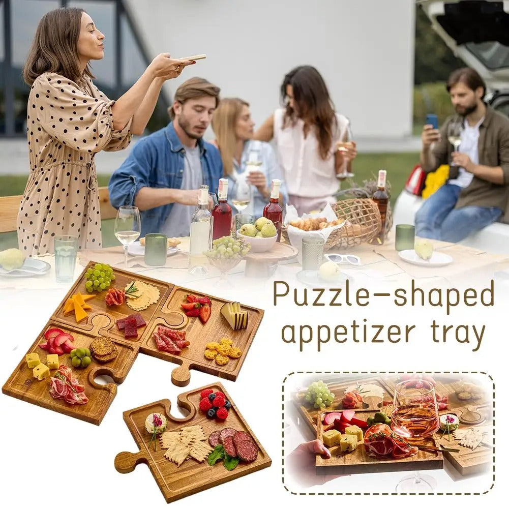 planche à charcuterie pour fromages et pain qui peut être transporter partout en pique nique entre amis 
