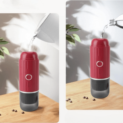 PortableCoffeeMachine™ - Rouge - JOELLE ENFIN LIBRE.