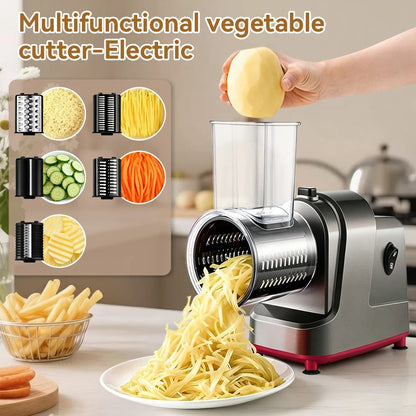 mandoline électrique 5-en-1 automatique coupe légumes électrique 