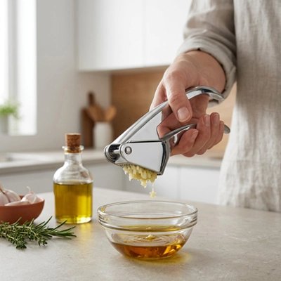 Presse ail  pour une bonne vinaigrette