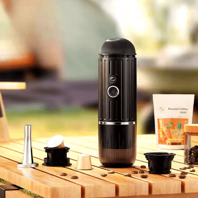 PortableCoffeeMachine™ - Noir - JOELLE ENFIN LIBRE.