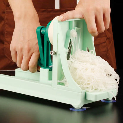 Spiraliseur manuel multifonctionnel  appareil coupant  un légume