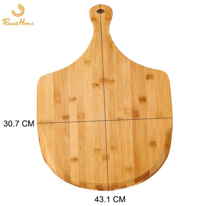  Planche à découper en bambou pour Pizza  dimension long 43,1 cms larg 30,7 cms 