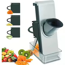 trancheuse alimentaire Mandoline  appareil ave lames et légumes 