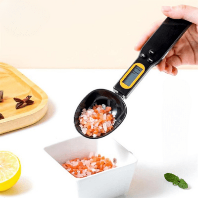 SmartSpoonScale™ - Noir - JOELLE ENFIN LIBRE.