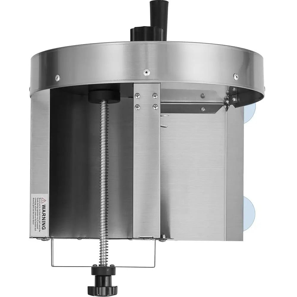 mandoline manuelle réglable de 0 à 12 mm vise de l'appareil