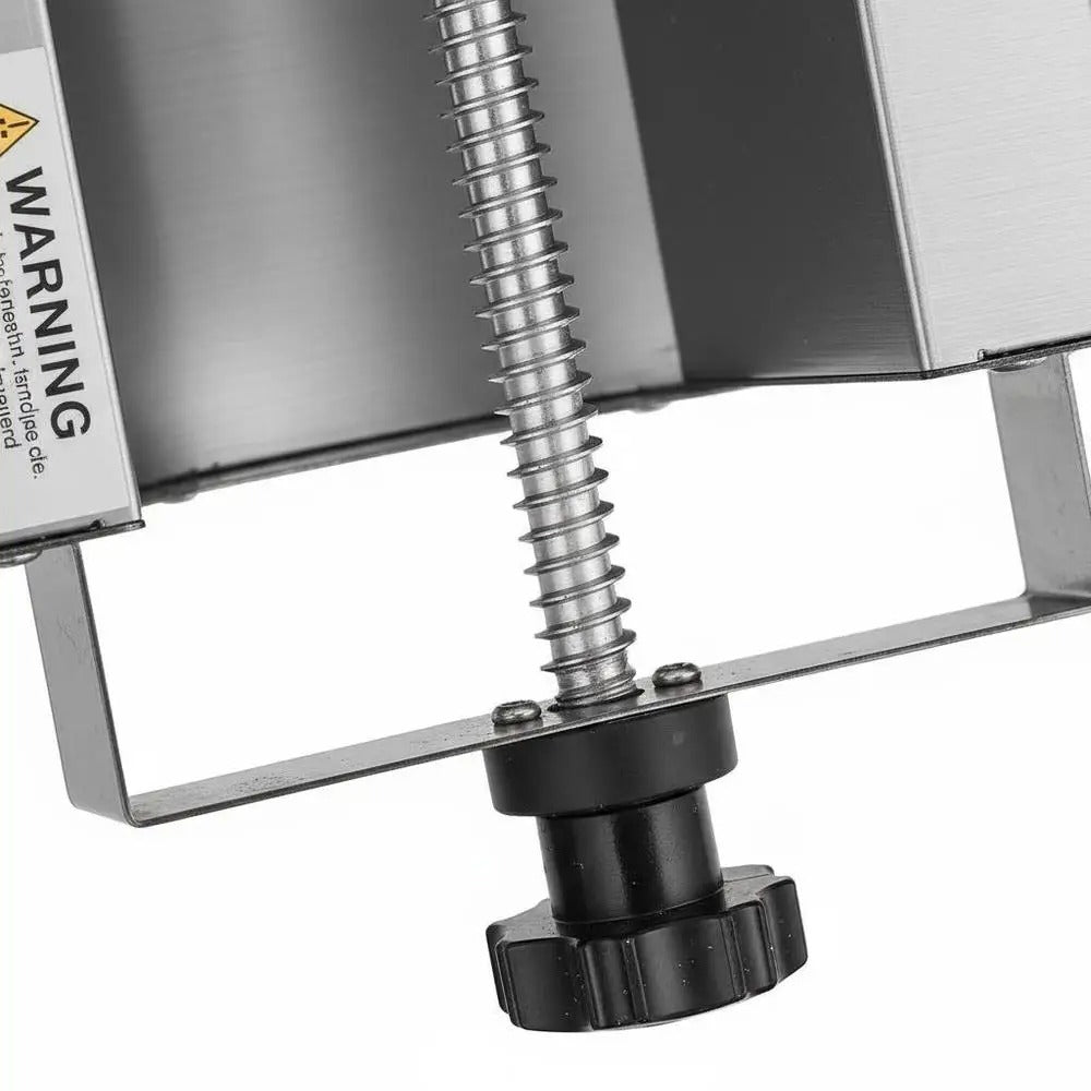 mandoline manuelle réglable de 0 à 12 mm maintien de la vise 