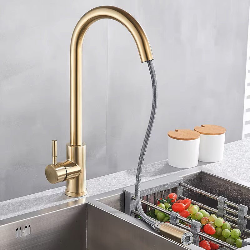 Robinet Cuisine Intelligent - AquaTouch™ - Or - JOELLE ENFIN LIBRE.