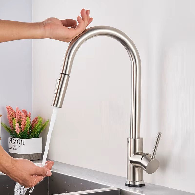 Robinet Cuisine Intelligent - AquaTouch™ - Nickel - JOELLE ENFIN LIBRE.
