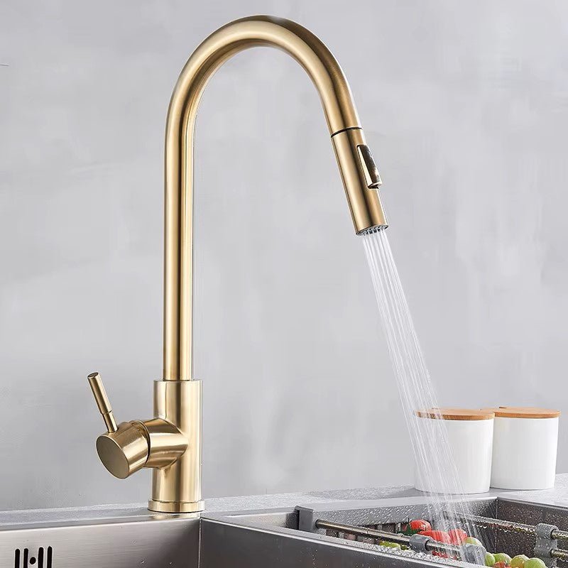 Robinet Cuisine Intelligent - AquaTouch™ - Or - JOELLE ENFIN LIBRE.