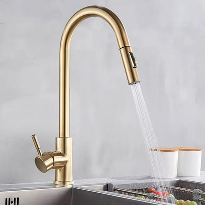 Robinet Cuisine Intelligent - AquaTouch™ - Or - JOELLE ENFIN LIBRE.