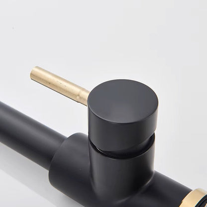 Robinet Cuisine Intelligent - AquaTouch™ - Noir & Or - JOELLE ENFIN LIBRE.