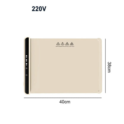 Plaque Chauffante Électrique - HeatTray™ - Blanc - JOELLE ENFIN LIBRE.