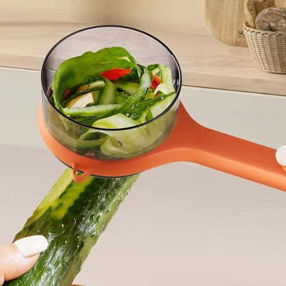 Éplucheur à légumes sa capacité 