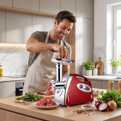 Hachoir électrique 2800W a cier Inoxydable | Professionnel