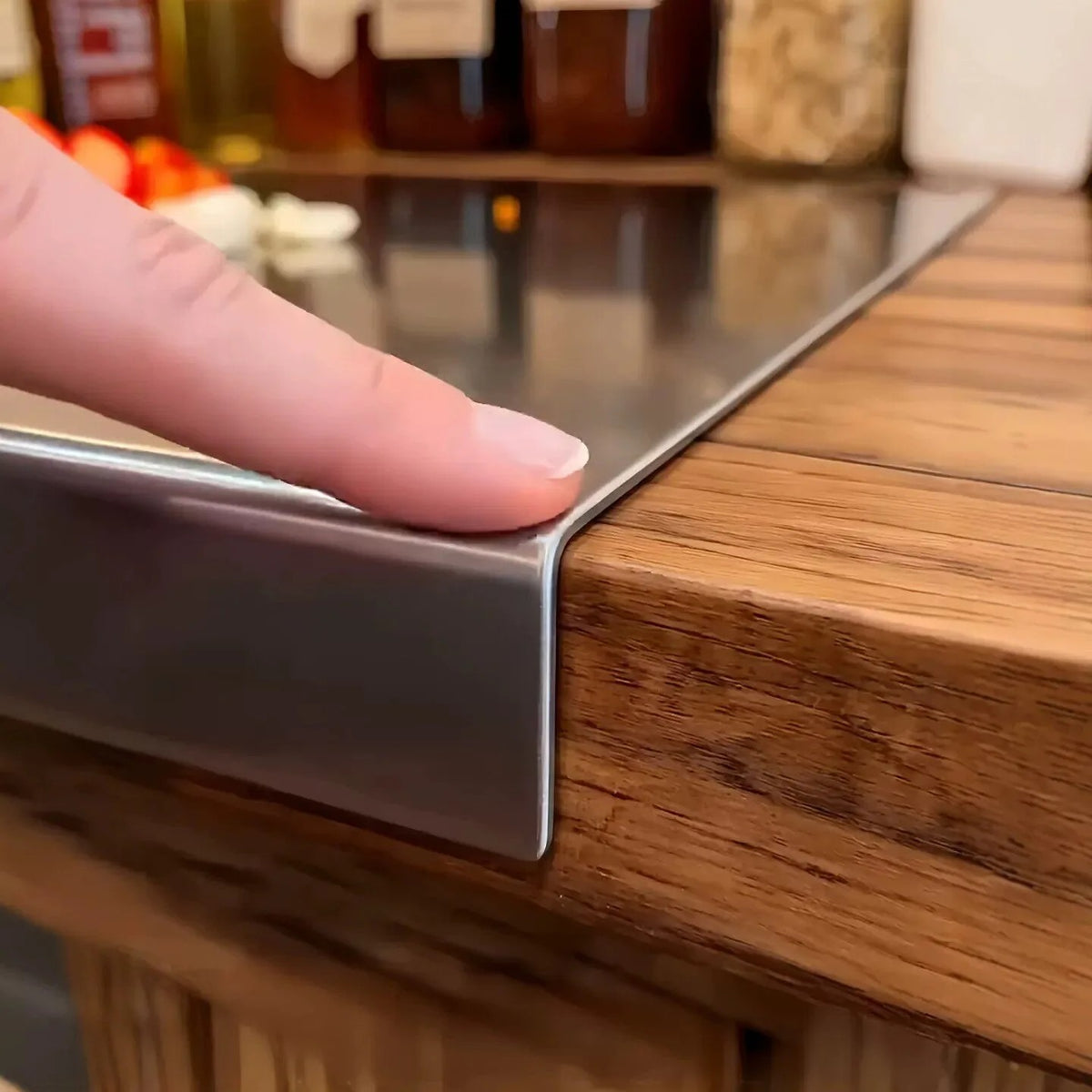 Grande planche à pétrir en acier inoxydable | Hygiénique