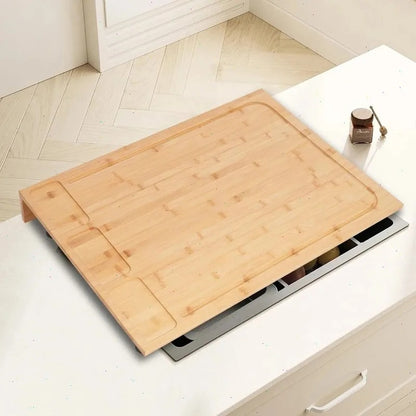 planche à découper et protection pour la cuisinière