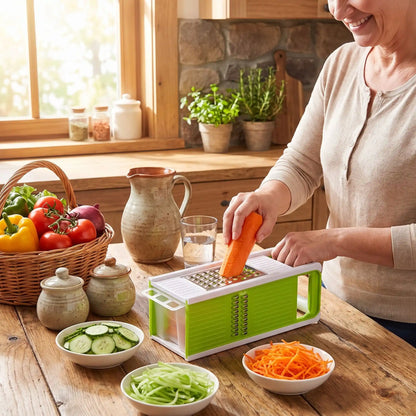  trancheuse de légumes et de fruits femme râpe des carottes 